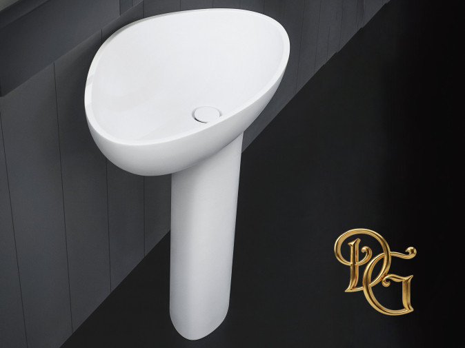 Раковина Drop White