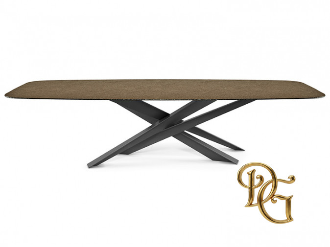 Стол обеденный Lancer Moonglass