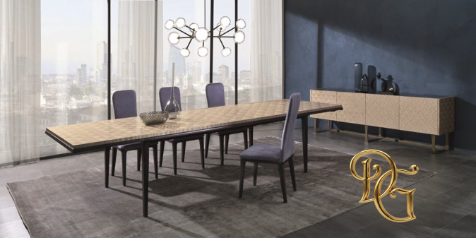 Стол обеденный Square Beige