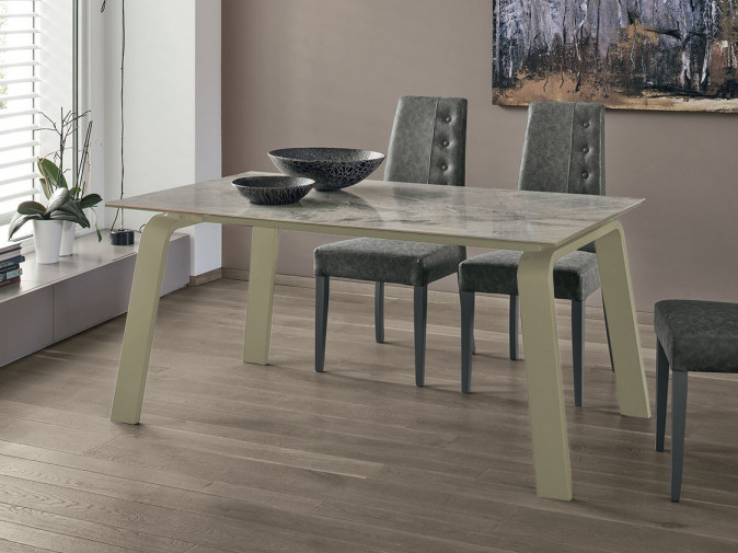 Стол обеденный Deimos 160 Arabescato