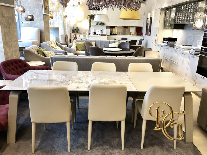 Стол обеденный Deimos 160 Arabescato