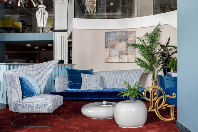 Кресло Virgola Gray