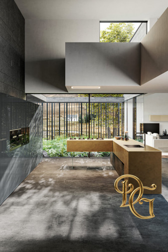 Кухня 36e8 Metal Xglass