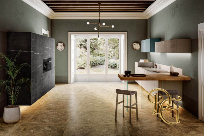 Кухня 36e8 Fenix