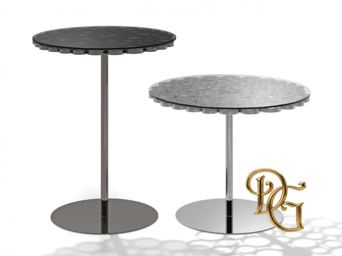 Столик журнальный Bubble Silver