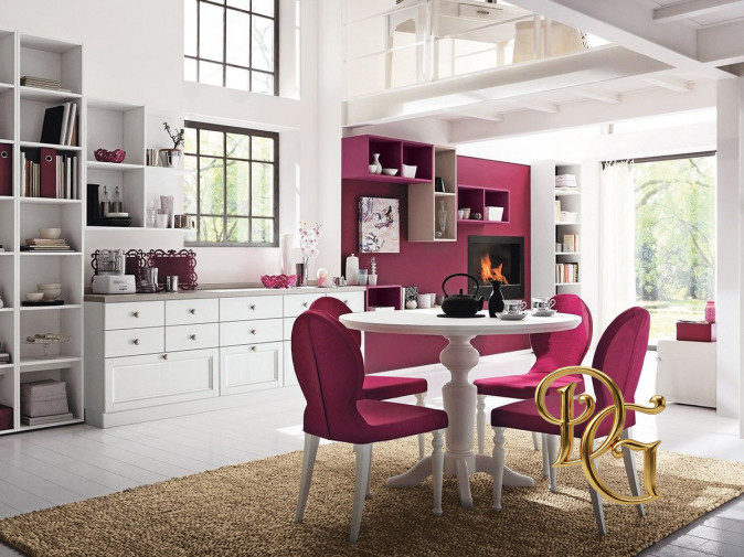 Стол обеденный Neve E Ciclamino