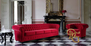 Кресло Ottocento Red