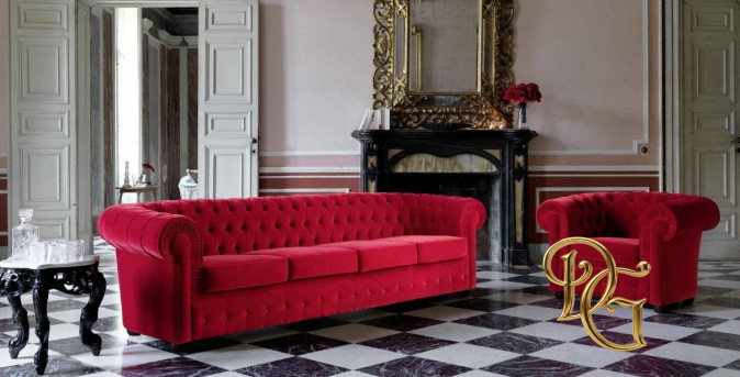 Кресло Ottocento Red