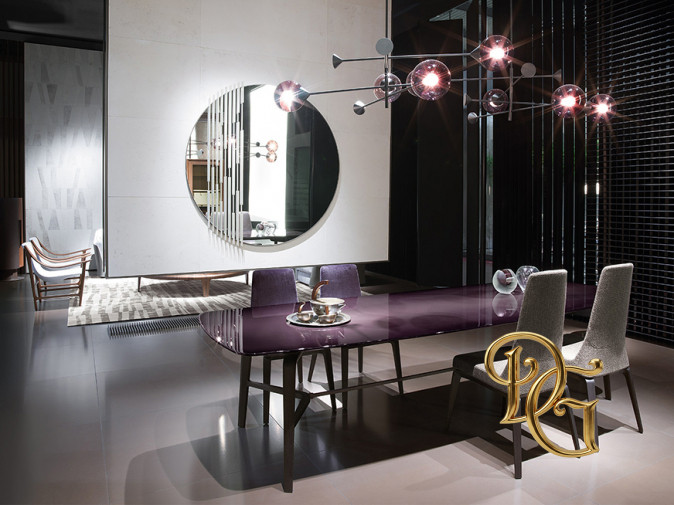 Стол обеденный Blade Purple