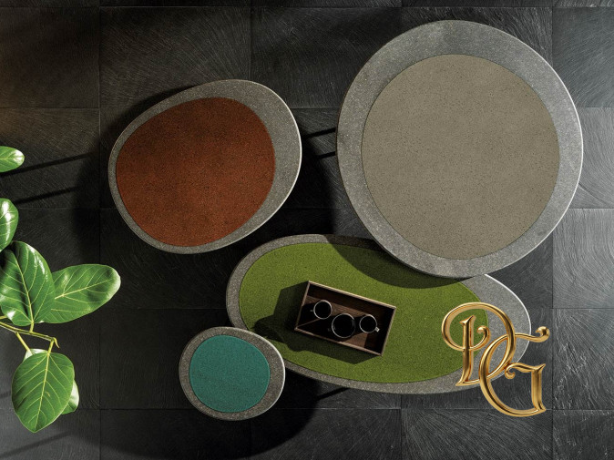 Столик журнальный Isole Lava Stone