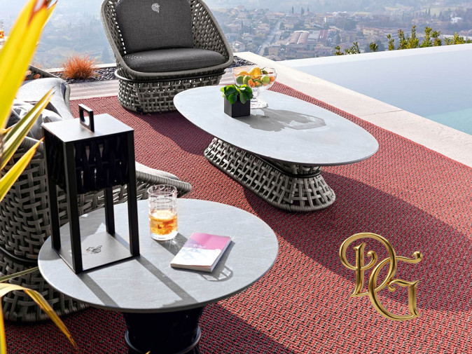 Столик журнальный Dune Brown