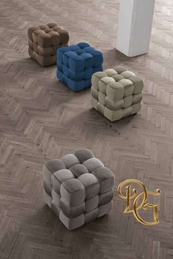 Пуфик Cube Blue