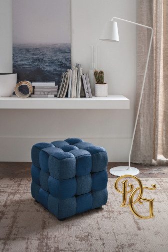 Пуфик Cube Blue