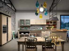 Кухня Industrial Chic 9.03