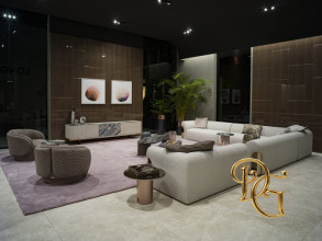 Столик журнальный Harper 60 Specchio Bronzo