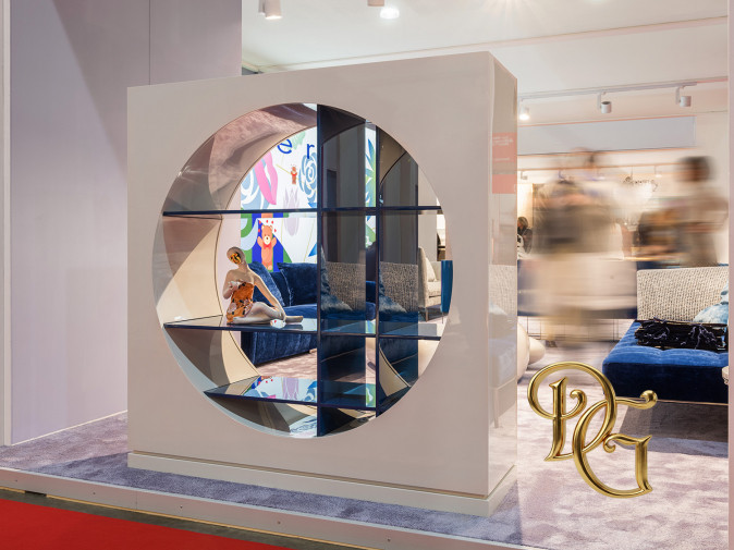 Стеллаж Hole White