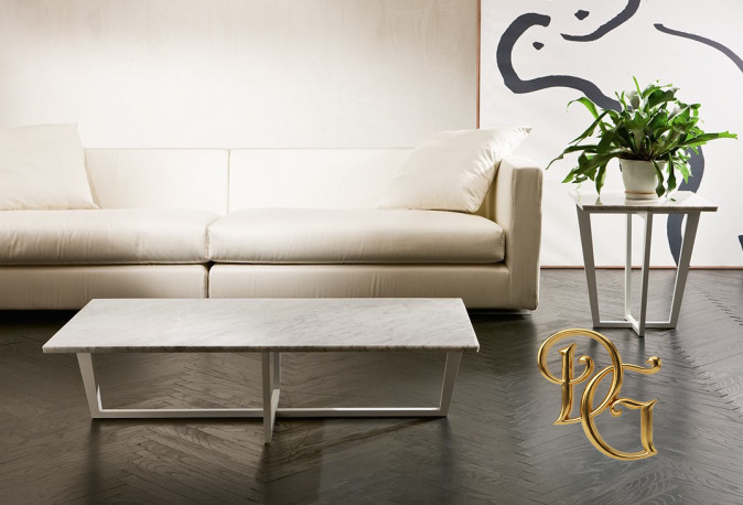 Столик журнальный City Brown