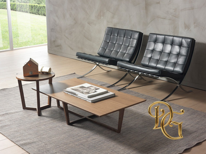 Столик журнальный City Brown