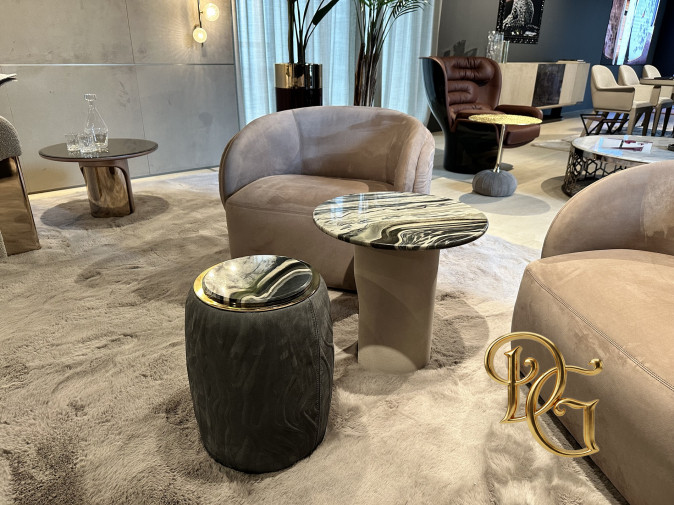 Столик журнальный Harper 50 Silver Stream