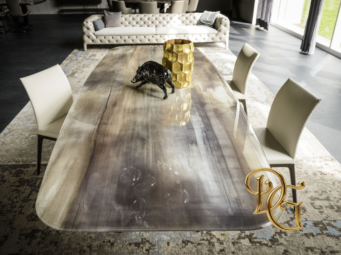 Стол обеденный Planer Crystalart