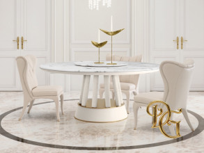 Стол обеденный Prestige White