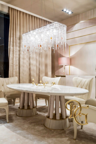 Стол обеденный Prestige White