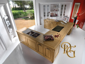 Кухня Le Blanche Brown