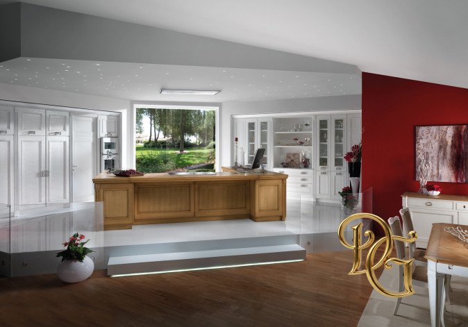 Кухня Le Blanche Brown