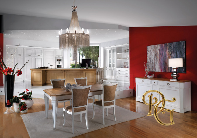 Кухня Le Blanche Brown