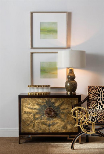 Кресло Églomisé Arabesque Back