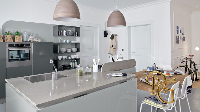 Кухня Carrera.Go Grigio