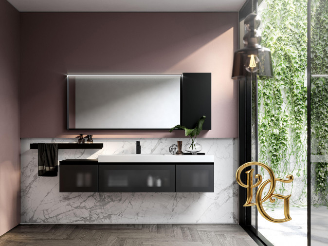 Тумба под раковину Cubik