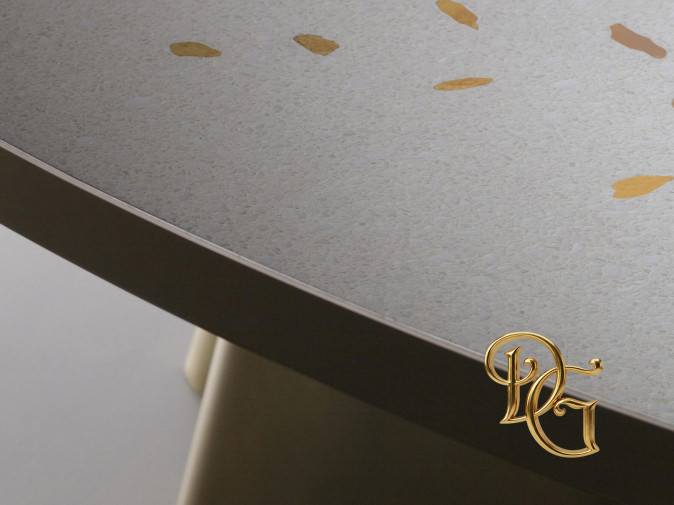 Стол обеденный Vela Gold