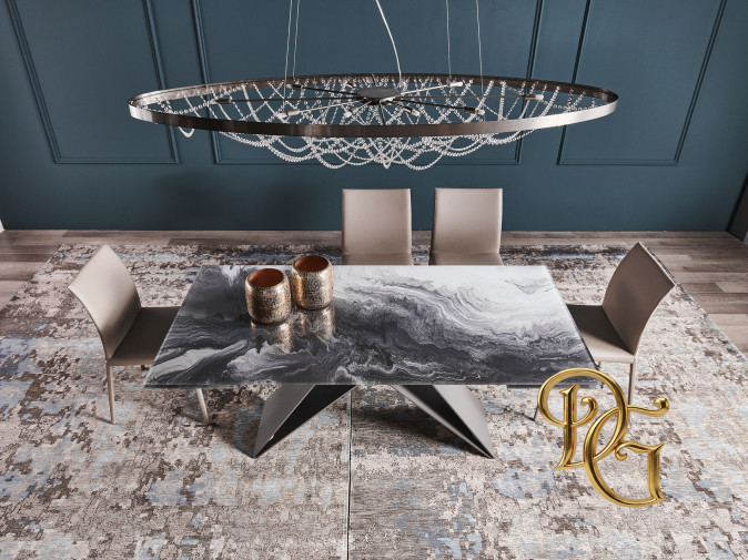 Стол обеденный Premier Crystalart Drive