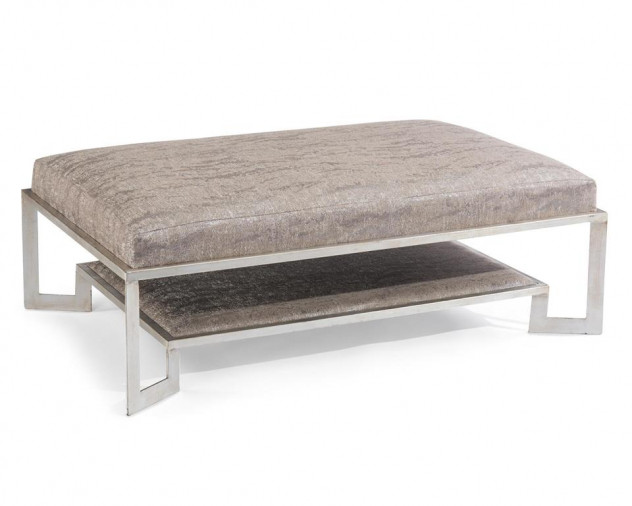 Банкетка Gold Metal/Antique Silver Metal