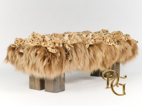 Банкетка Leo Dark Wood