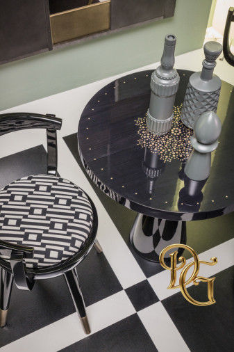 Столик журнальный Golden Fleur 6914