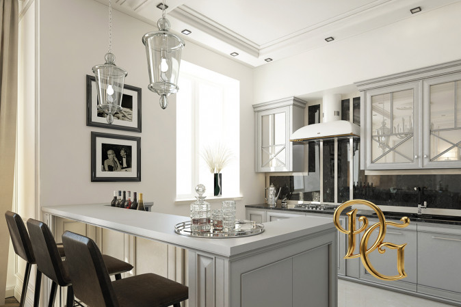 Кухня Dama Grigio Chiaro