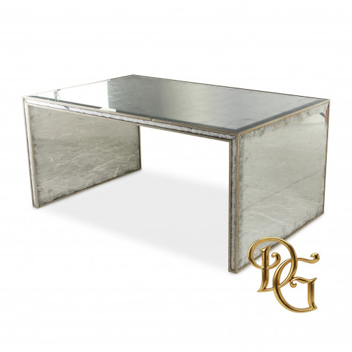 Столик журнальный Set Of Two Églomisé Nesting 0220