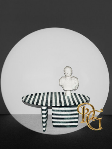 Стол обеденный Tobi-Ishi striped marble