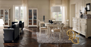 Стол обеденный Matisse Blanco