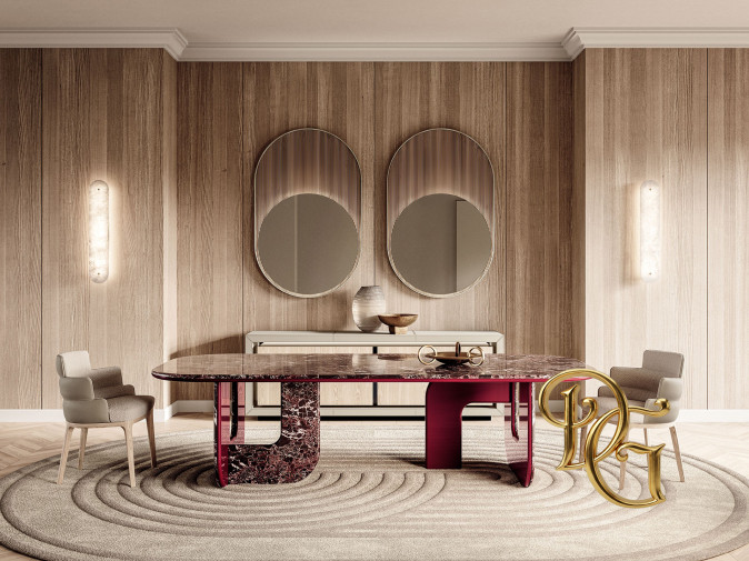 Стол обеденный Gregory Beige