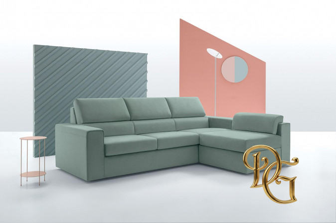 Диван Bloom Blue