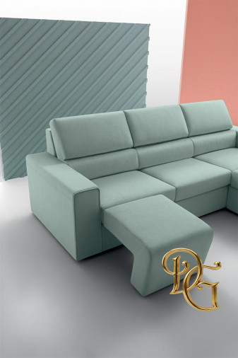 Диван Bloom Blue