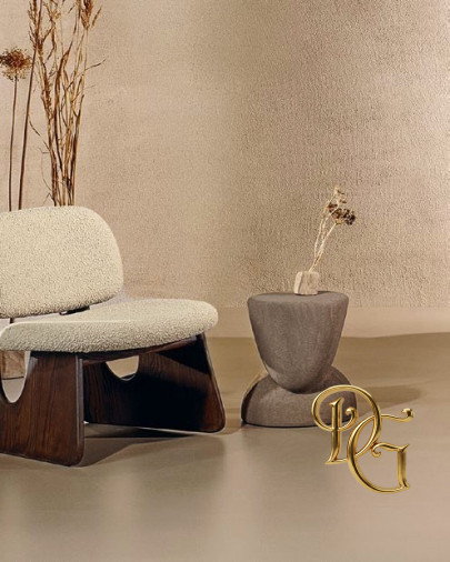 Столик журнальный Ovoo Beige d45