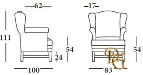 Кресло Zafferano