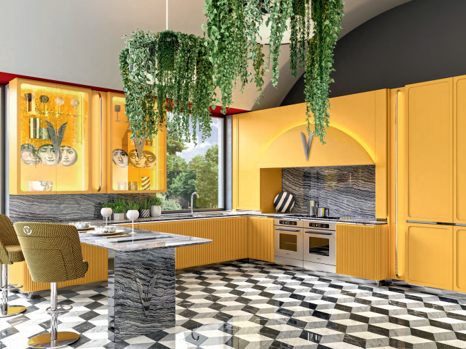 Кухня Giallo Zafferano