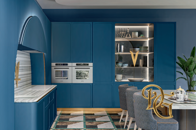 Кухня Blu Navy&amp;Briar