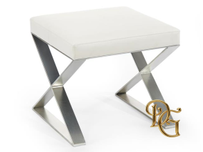 Пуфик Leather And Steel 1421