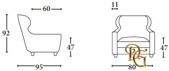 Кресло Curcuma
